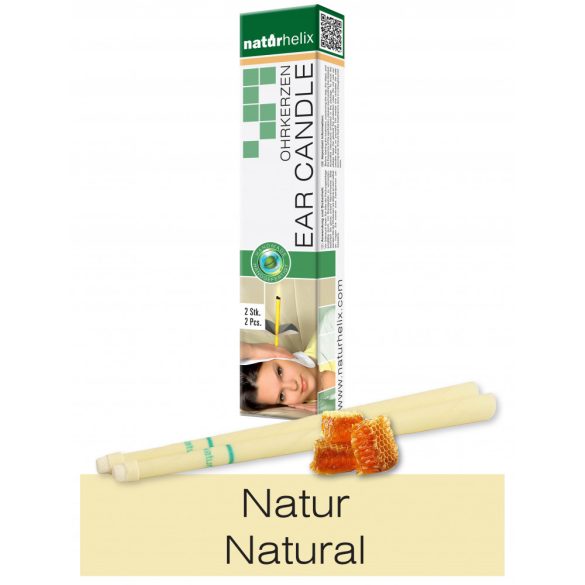 Naturhelix Ohrkerzen - Natur, 2er-Packung