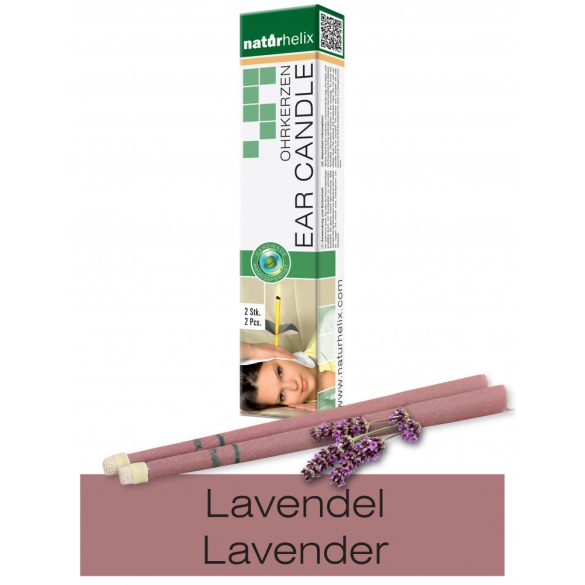 Candele Auricolari Naturhelix con olio di Lavanda, 2pz/cf