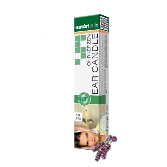 Naturhelix Ohrkerzen mit Lavendel-Öl, 2er-Packung