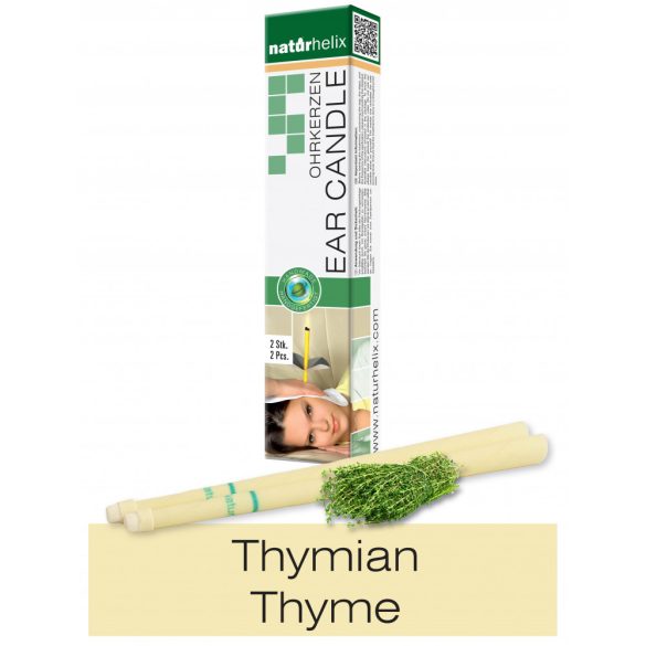 Candele Auricolari Naturhelix con olio di Timo, 2pz/cf