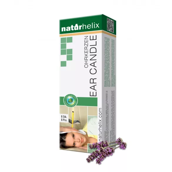 Candele Auricolari Naturhelix con olio di Lavanda, 6pz/cf