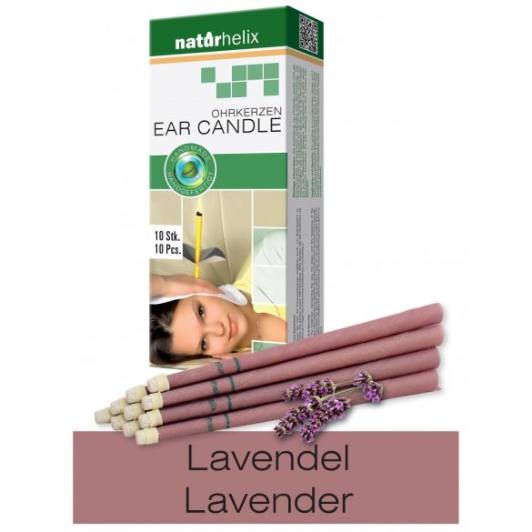 Candele Auricolari Naturhelix con olio di Lavanda, 10pcs Pz/cf