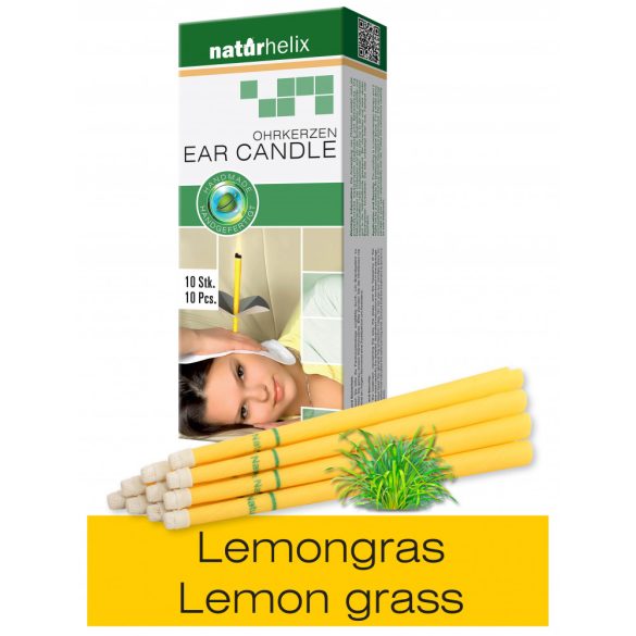 Candele Auricolari Naturhelix con olio di Citronella, 10pcs Pack