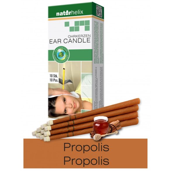 Candele Auricolari Naturhelix con Tintura di Propoli, 10pz/cf