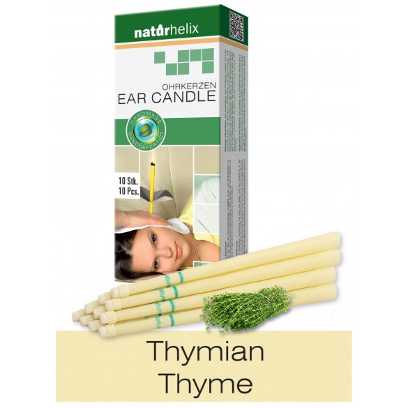 Candele Auricolari Naturhelix con olio di Timo, 10pz/cf