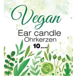 Vegan Ohrkerzen 10 stk.