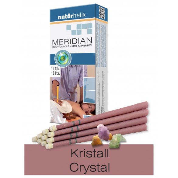 Candela Corpo Naturhelix con olio di Cristallo, 10pz/cf