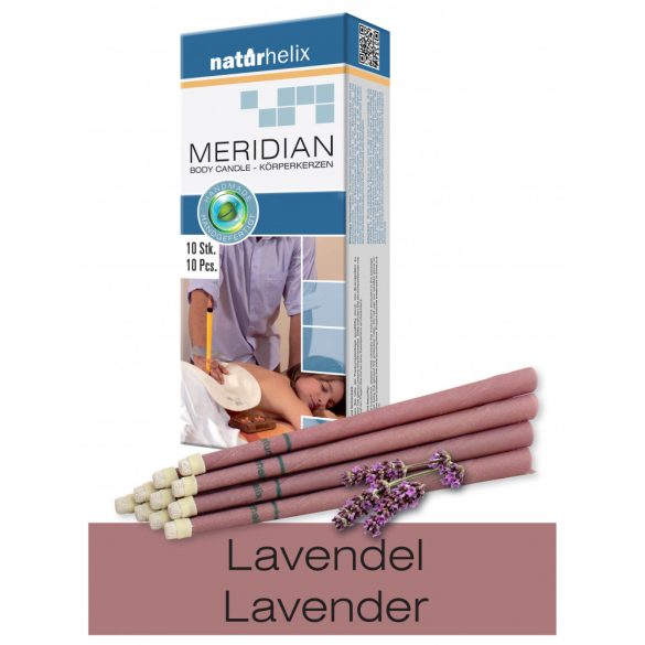 Candela Corpo Naturhelix con olio di  Lavanda, 10pz/cf