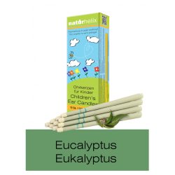   Candele Auricolari per Bambini Naturhelix con olio di Eucalipto, 10pz/cf