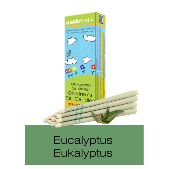 Candele Auricolari per Bambini Naturhelix con olio di Eucalipto, 10pz/cf