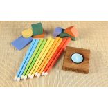 Candele Auricolari Arcobaleno per Bambini Naturhelix con olio di Camomilla, 10pz/cf
