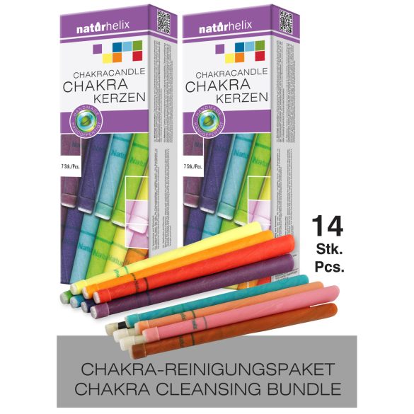 14-er Pckg Komplettes Chakra-Reinigungspaket