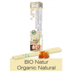 Naturhelix Organic Ear Candles - Natural, 2pcs Pack