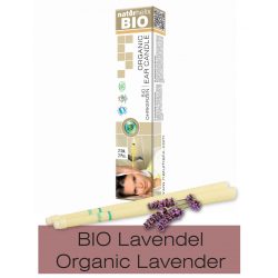 Naturhelix Organic Ear Candles with Lavender Oil, 2pcs Pack