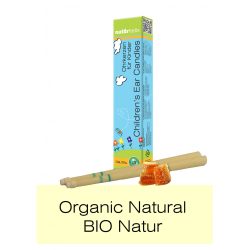   Candele Auricolari BIO per Bambini Naturhelix - Naturale,  2pz/cf