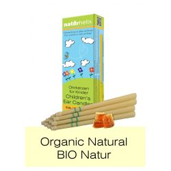   Candele Auricolari BIO per Bambini Naturhelix - Naturale, 10pz/cf
