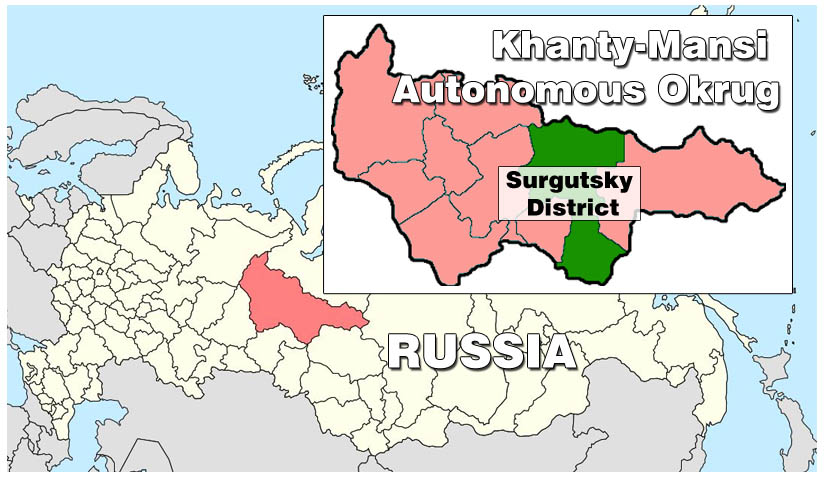 Khanty People Map